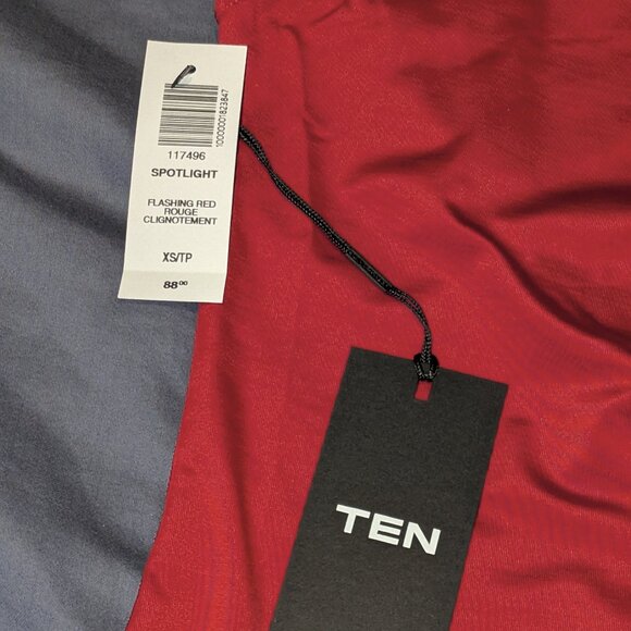 Aritzia TEN SPOTLIGHT DRESS XS Flashing Red Brand New With Tags! $88 - Picture 7 of 9